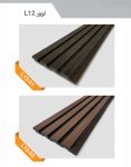 دیوارپوش پلی استایرن 120میلیمتری بهینا طرح لوور کد L12