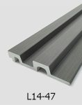 دیوارپوش پلی استایرن 120میلیمتری بهینا طرح لوور کد L14