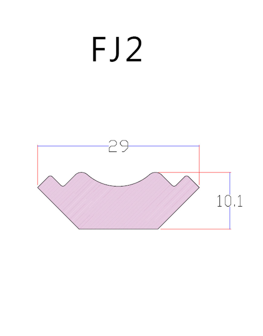 کرنر پلی استایرن 30میلیمتری بهینا طرح کلاسیک کد FJ2