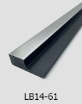 ابزار سمت چپ پلی استایرن 60میلیمتری بهینا طرح لوور کد LB14