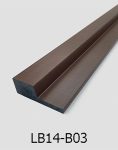 ابزار سمت چپ پلی استایرن 60میلیمتری بهینا طرح لوور کد LB14