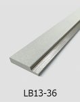 ابزار سمت چپ پلی استایرن 65میلیمتری بهینا طرح لوور کد LB13