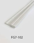 قرنیز پلی استایرن 70میلیمتری بهینا طرح کلاسیک کد FG7