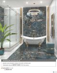 سرامیک اسلب 80*160 آبادیس مدل آراندا آبی اقیانوسی