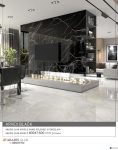 سرامیک اسلب 80*160 آبادیس مدل آروِکس مشکی