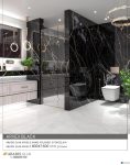 سرامیک اسلب 80*160 آبادیس مدل آروِکس مشکی