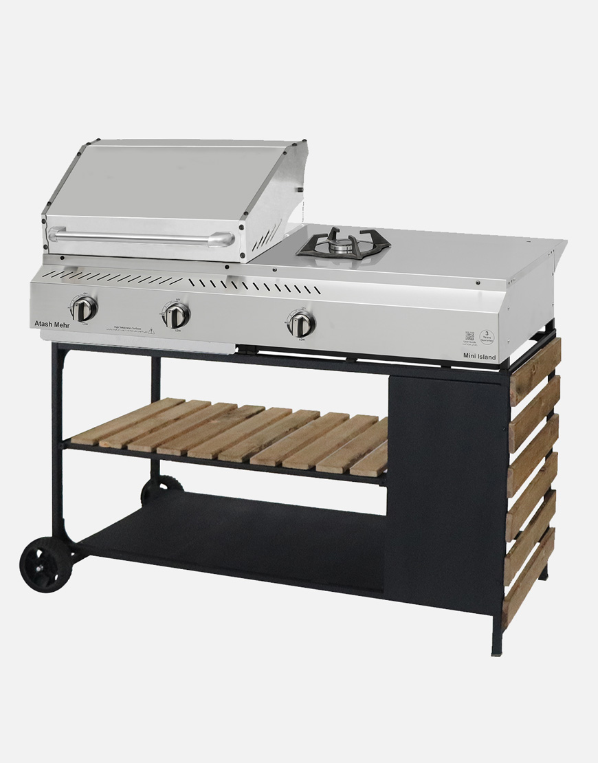 باربیکیو مینی آیلند پلاس 100 آتش مهر