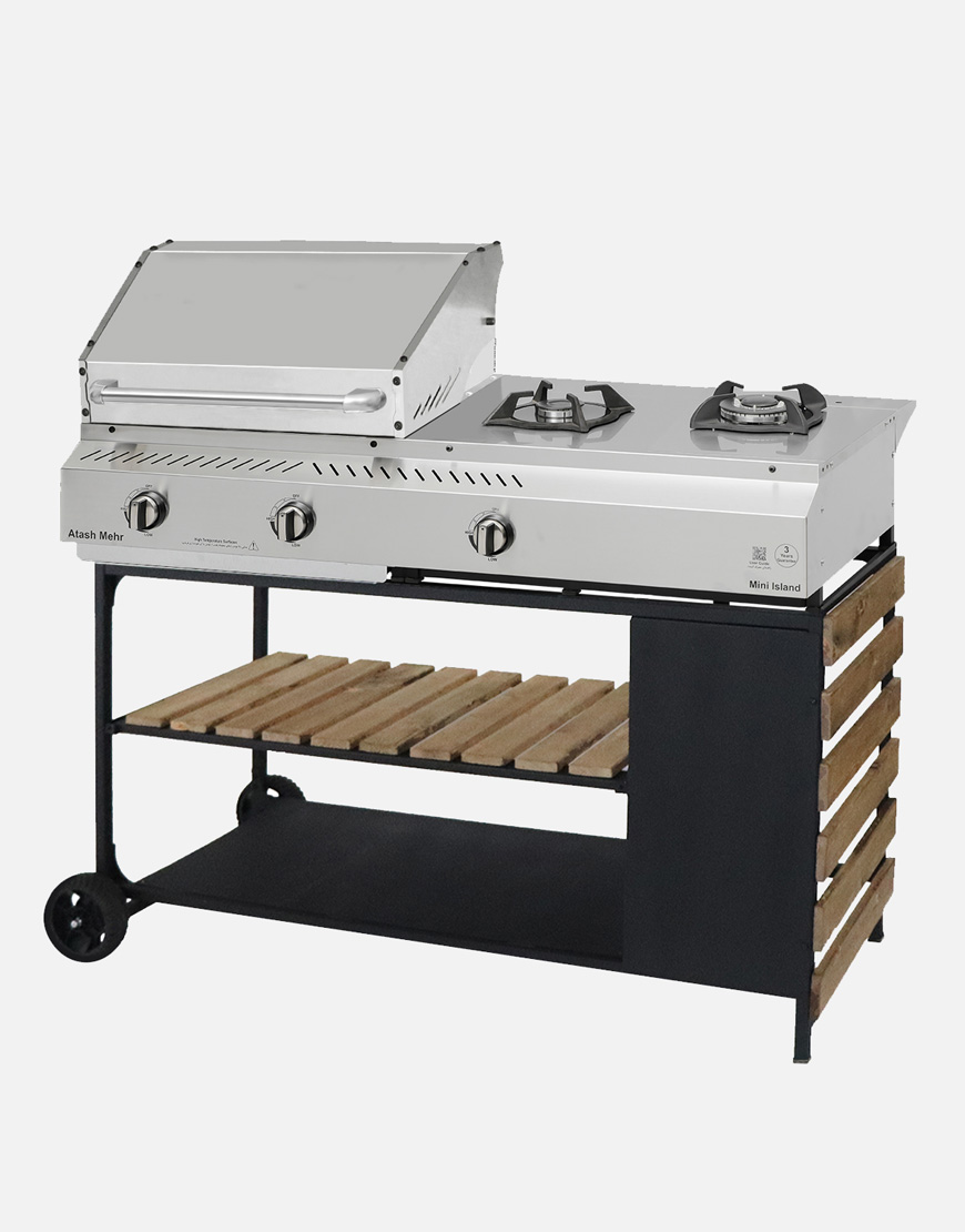 باربیکیو مینی آیلند پلاس 101 آتش مهر