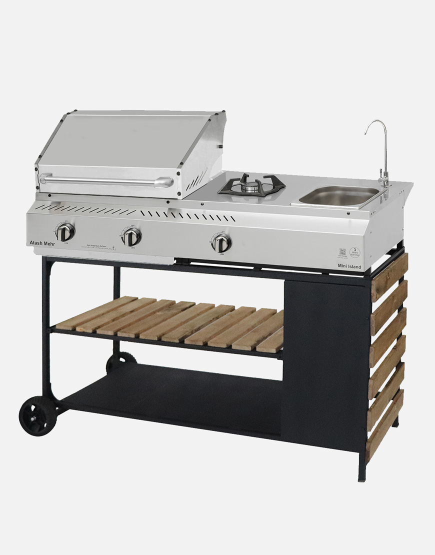 باربیکیو مینی آیلند پلاس 102 آتش مهر