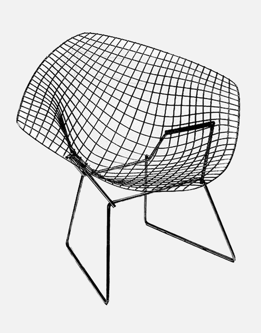 صندلی دسته دار فضای باز مدل دیاموند