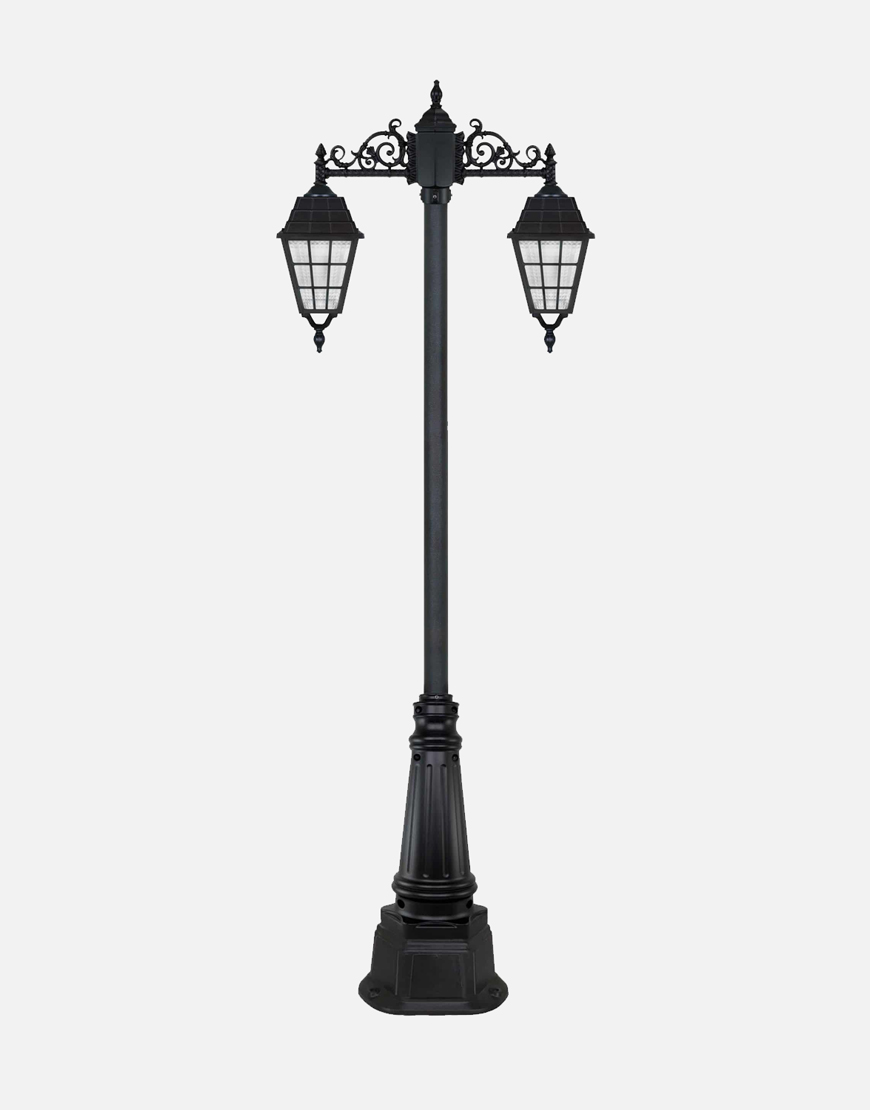 چراغ چمنی دوشاخه بیتانور مدل تیام کد 4725 چراغ چمنی دوشاخه بیتانور مدل تیام کد 4725