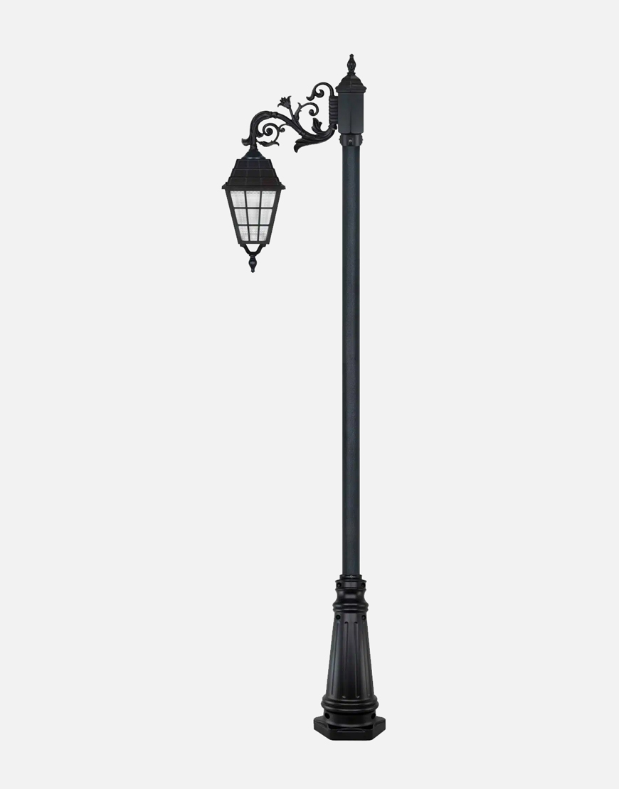 چراغ چمنی تکشاخه بیتانور مدل تیام کد ۴۷۱۴ چراغ چمنی تکشاخه بیتانور مدل تیام کد ۴۷۱۴