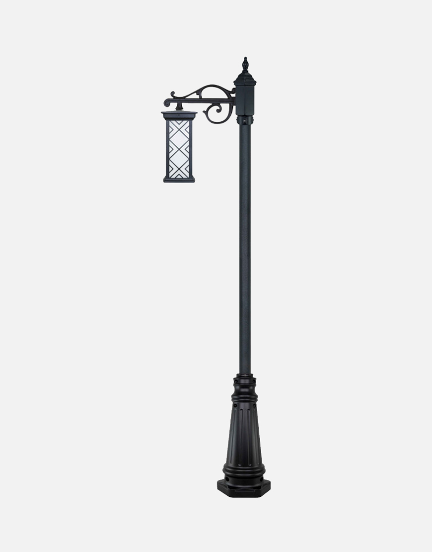 چراغ تکشاخه بیتانور مدل درتا طرحدار بلند bt4817