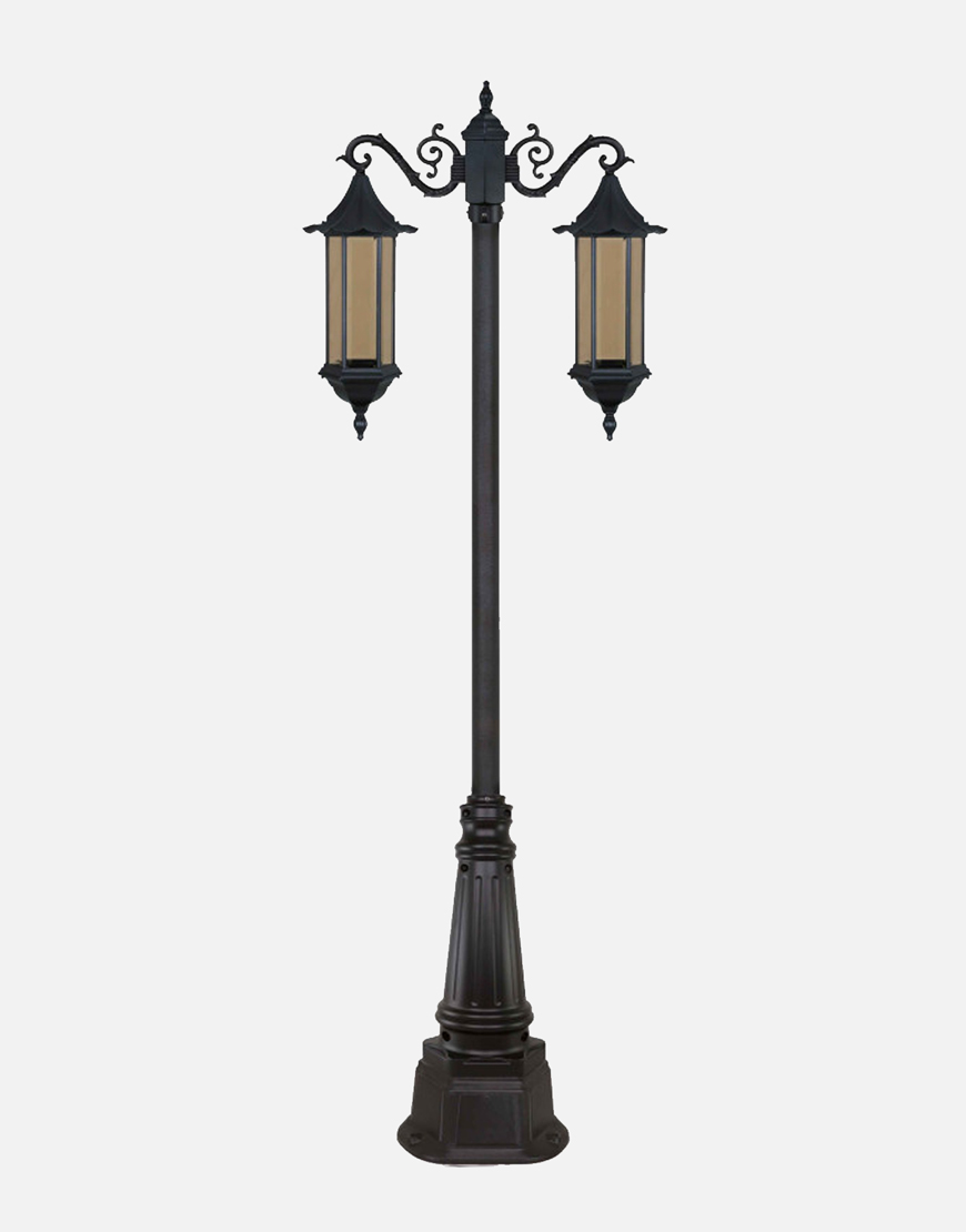 چراغ دوشاخه بیتانور مدل شش ضلعی چتری بلند chb5622 چراغ دوشاخه بیتانور مدل شش ضلعی چتری بلند chb5622