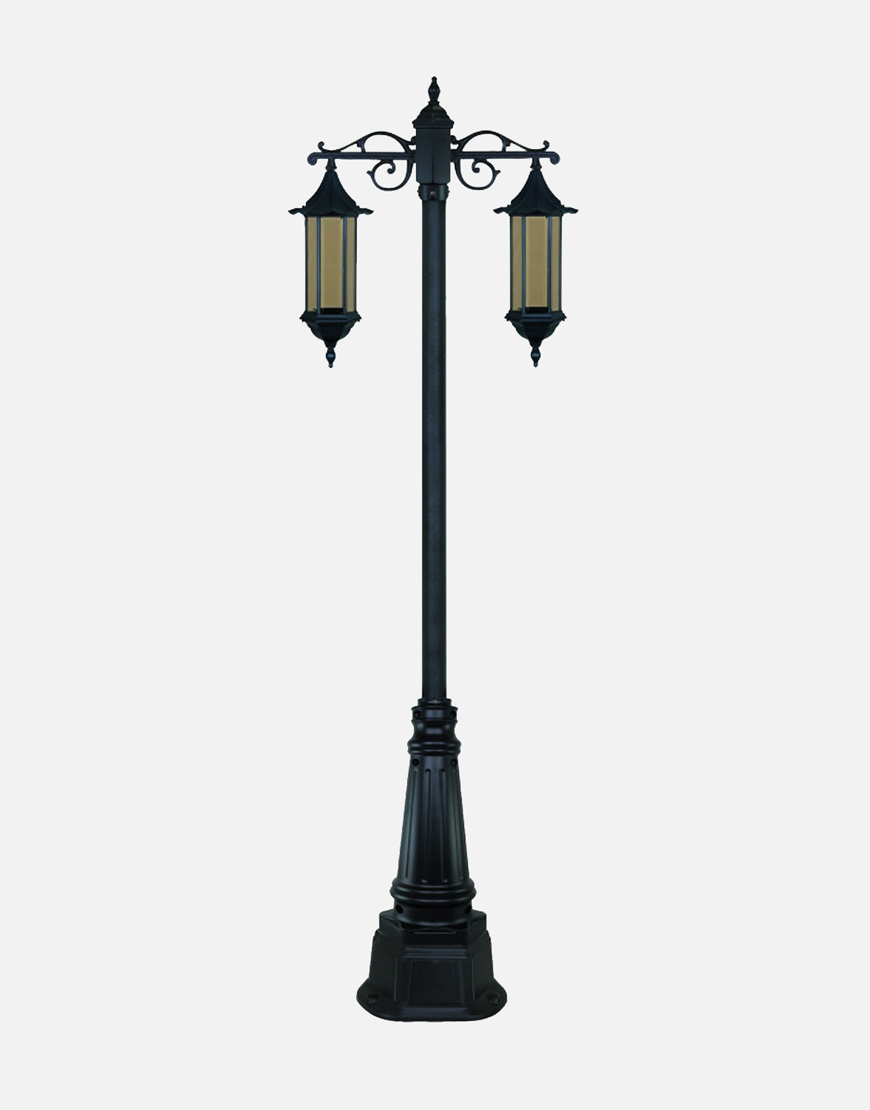 چراغ دوشاخه بیتانور مدل شش ضلعی چتری بلند chb5627 چراغ دوشاخه بیتانور مدل شش ضلعی چتری بلند chb5627