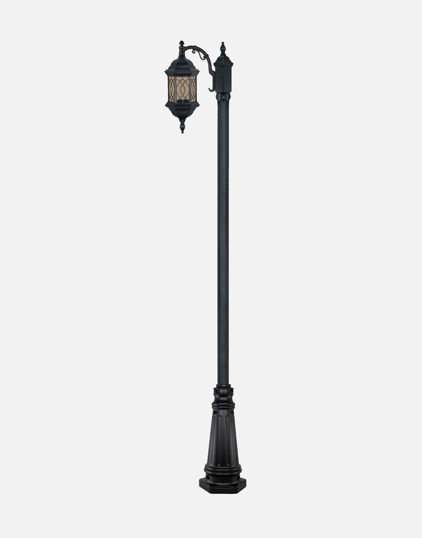 چراغ تکشاخه بیتانور مدل شش ضلعی طرحدار td5611