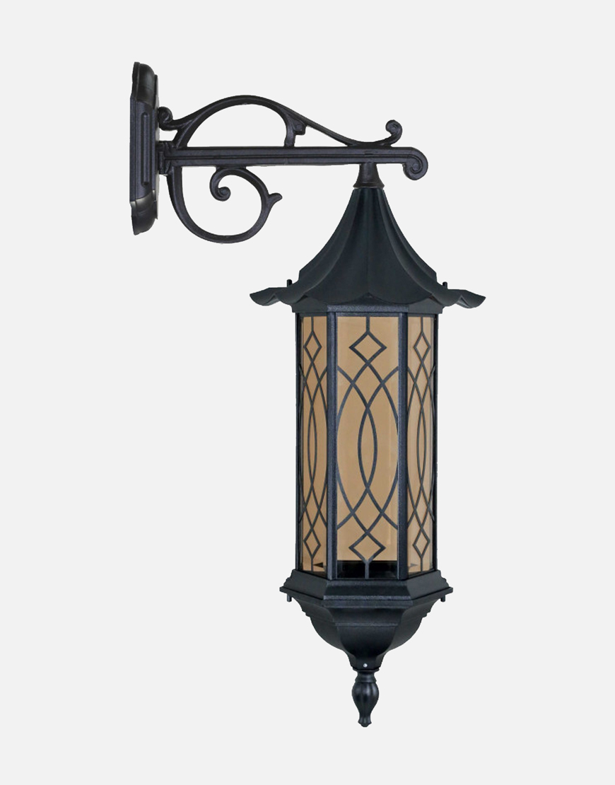 چراغ دیواری بیتانور مدل شش ضلعی چتری بلند طرحدار chbt5607