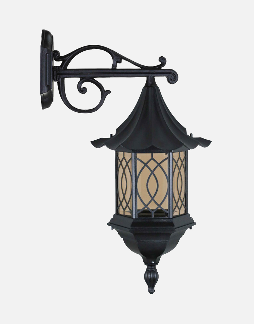 چراغ دیواری بیتانور مدل شش ضلعی چتری طرحدار chtd5607